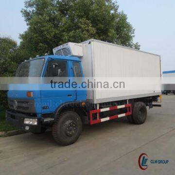 170hp 4*2 DONGFENG 10ton Refrigeration Box Truck