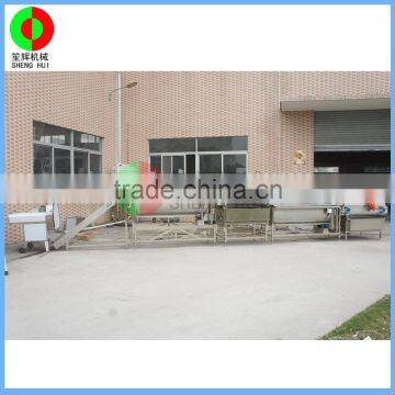 New Developed Vortex Air Bubble Ozone Fruit and Vegetable Washing Machine, Advanced Vegetable Washer for Production Line photo-4