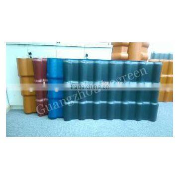 Colored Plastic Roofing Panel ASA Coated Synthetic Roof Tile Corrugated PVC Plastic Sheet photo-6