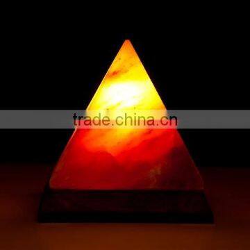 PYRAMID SALT LAMP