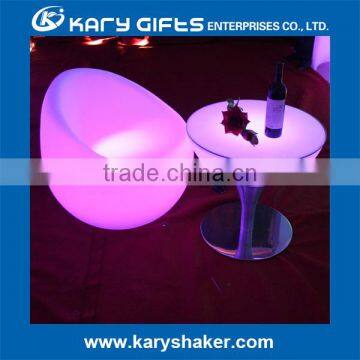 Led Illuminated Table Light up Event Furniture Disco Ktv dj Round Glow Top Poseur Table photo-2