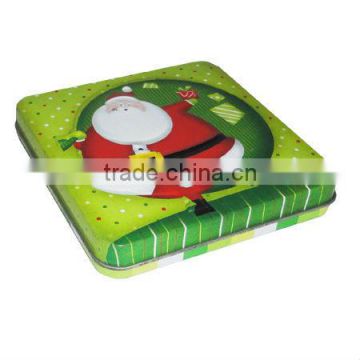 christmas gift packing tinplate box