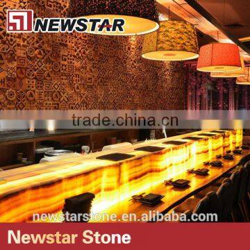Newstar Transparent Yellow Onyx Stone photo-3