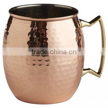 hammred Moscow mule copper mug manufacturer from india