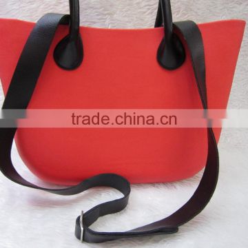 Red Hot Selling Women Bag, Silicone Beach, with a extra Long Straps Shoulder