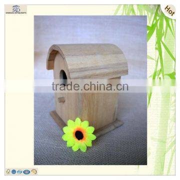 Unfinished Eco Dome Carved Bird Nest House Cages photo-2