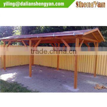 Wooden Motorized Pergola Awnings