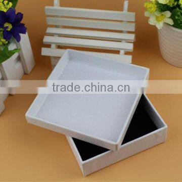 Custom White Square Box, Small Square Cover Packaging Gift Box photo-5