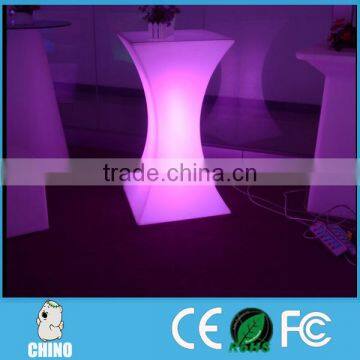 Wholesale high quality wedding led illuminated squarel banquet table