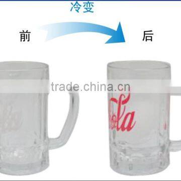 Custom Made Cold Color Change Glass Beer Mugs photo-3