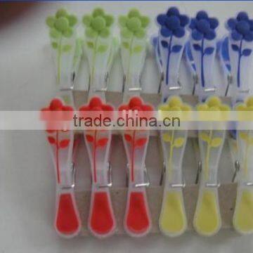 Plastic Colourful Clothes Hangers Plastic Clothespin/clothes Peg/clothes Clip photo-4