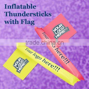 Inflatable Thundersticks with Flag for Promotional Events