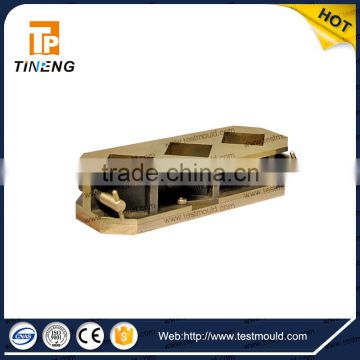 50mm Brass three gang cube mould