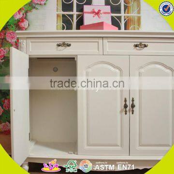2017 New Design Wooden Furniture Cabinets White Solid Wooden Furniture Cabinets Best Design Wooden Furniture Cabinets W08H063 photo-4