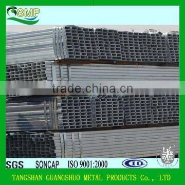 galvanized rectangle steel pipe and tubes