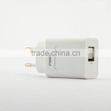 5V 2.4A dual usb travel charger EU plug