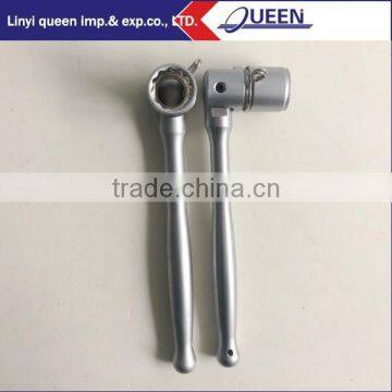 CRV Head Carbon Steel Handle Flexible Swing Over Scaffold Wrench photo-2