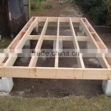 building a deck on deck blocks