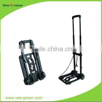 Plastic Small Folding Luggage Cart for Home Use