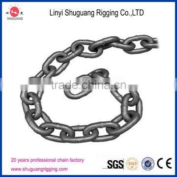 Galvanized G30 Chain Ordinary Mild Steel Link Chain With Good Quality