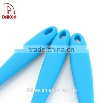 Integrated Seamless Design Silicone Handle Slotted Spoon