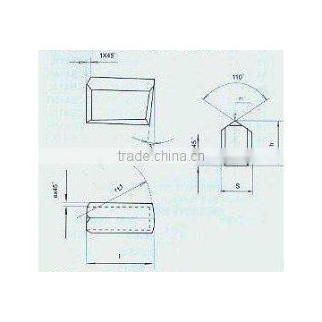 Hard Alloy Products for Coal Excavaying Tools--To Mount the "-"shaped,"+"shap, Three-flanged And"x"shaped Impact Rock Blade Bits