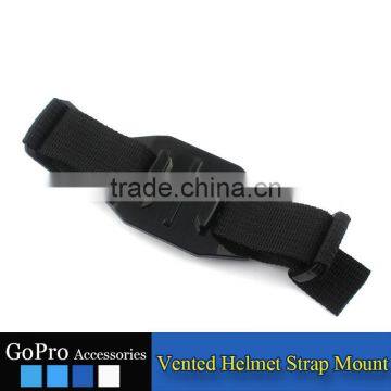 2016 New Wholesale Vented Helmet Strap Mount for Sports Camera Accessory photo-3