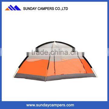 China 3-4 Person Custom Made Canvas Heavy Duty Umbrella Tents for Camping photo-2