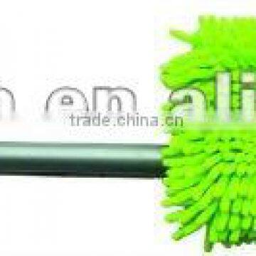 Microfiber chenille mop with telescopic aluminium handle