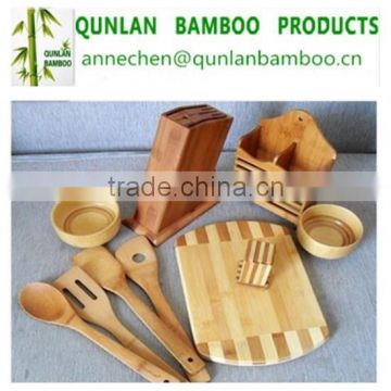 Eco-Friendly Natural bamboo dinnerware set/bamboo tableware set