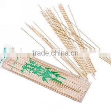 Eco-friendly flexible round bamboo skewers