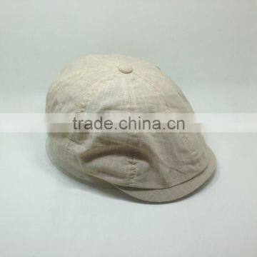 Common Fabric Beret With Checked Style Unisex Beret Cap photo-4