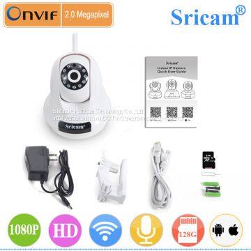 Sricam SP018 Megapixel P2P HD 1080P Resolution IP Camera Two Way Audio Talk & Listen WIFI IP Camera photo-5