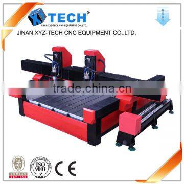 3d cnc stone carving machine XJ1325 with cnc router 3d stone for stone working