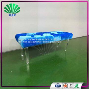 New Fashion Leather Sofa Bed Modern Lucite Sofa I-Shaped Sofa Bench photo-2