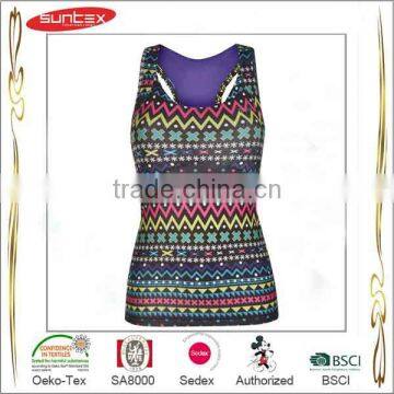 Suntex 2015 Vest Top Wholesale Sports Vest Moisture Wicking Sport Tank Top photo-6