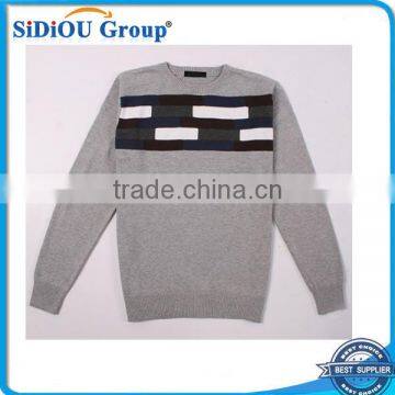 Hot Sale Men Plain Crew Neck Sweaters