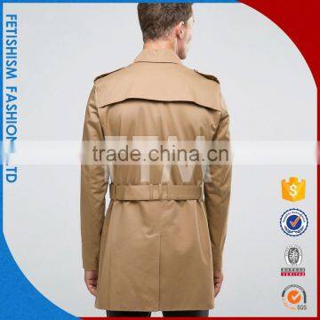 Factory Directly Selling Double-breasted Long Jacket photo-2