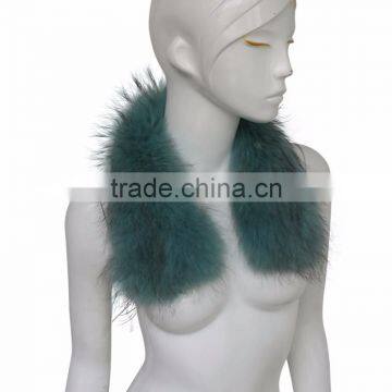 Myfur Teal Green Newest Color Real Raccoon Fur Trim For Women Coats