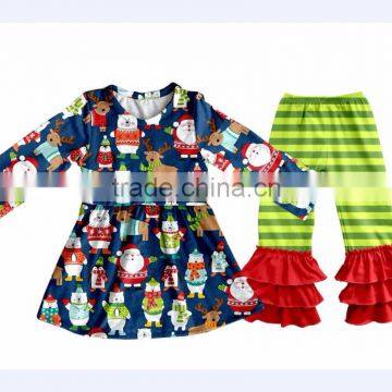 yiwu children Christmas autumn outfit beautiful children clothes online