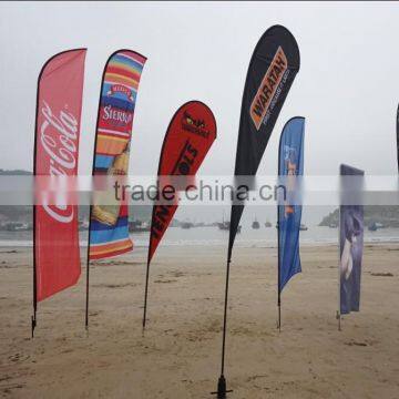 Knitted Polyester Beach Flying Flag photo-3