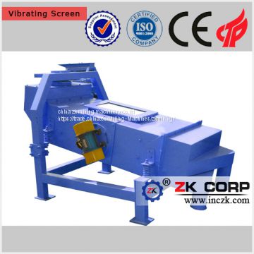 Sand vibrating screen, crushing and screening plant