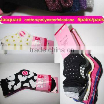 Pretty Girls Socks Mixed Design Custom Jacquard Socks in Socks photo-3