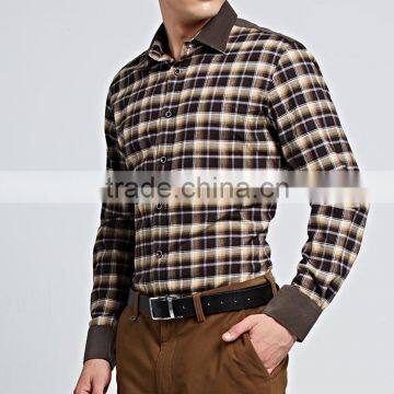 Fashion Casual Men Plaid Shirts Different Types Shirts Men photo-4