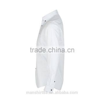 New Design Regular Long Sleeve Washed Causal Men Shirt 100% Cotton photo-3