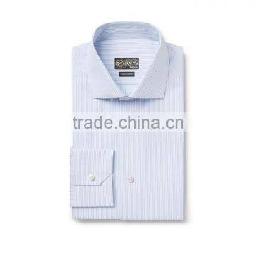 High-quality factory direct Italian-style small collar vertical stripes men's shirts