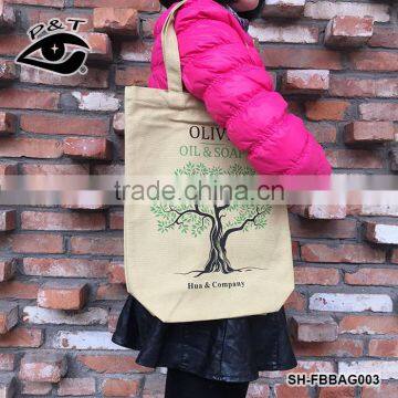 Hot Sales Fashion Tree Design Cotton Tote Bag Cotton Bag for Shopping Promotion Gift photo-2