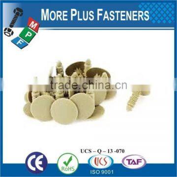 Made in Taiwan Yellow Trim Panel Gray Plastic Car Trim Black Push Type Fender Shield Plastic Panel Clip photo-4