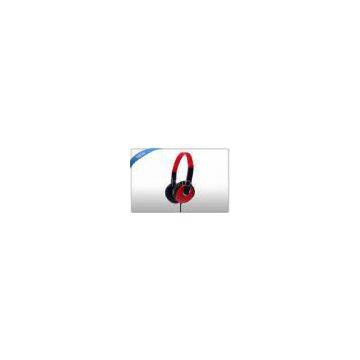Lightweight Over-Ear Binaural Headphones UV Finished Foldable Stereo Headphone