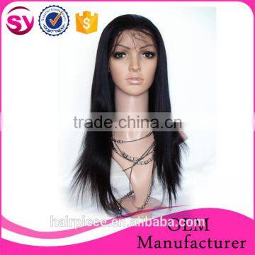 New product Remy Brazilian Human Hair Wig Glueless Lace Front Wig Unprocessed Virgin Hair Full Lace Wig with Baby Hair